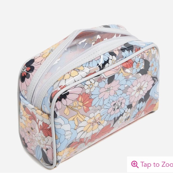 VB Lg Beach Lotion Cosmetic Bag  NWT - Picture 2 of 3